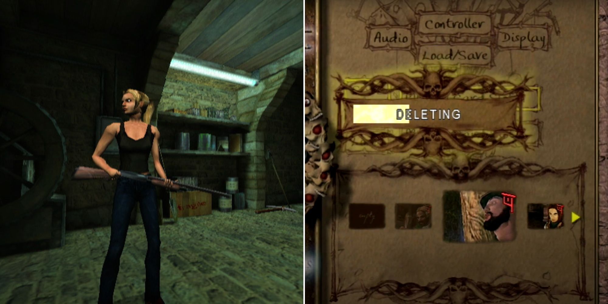 Eternal Darkness Sanity's Requiem - Alexandra Roivas - Game Deleting Your Save File