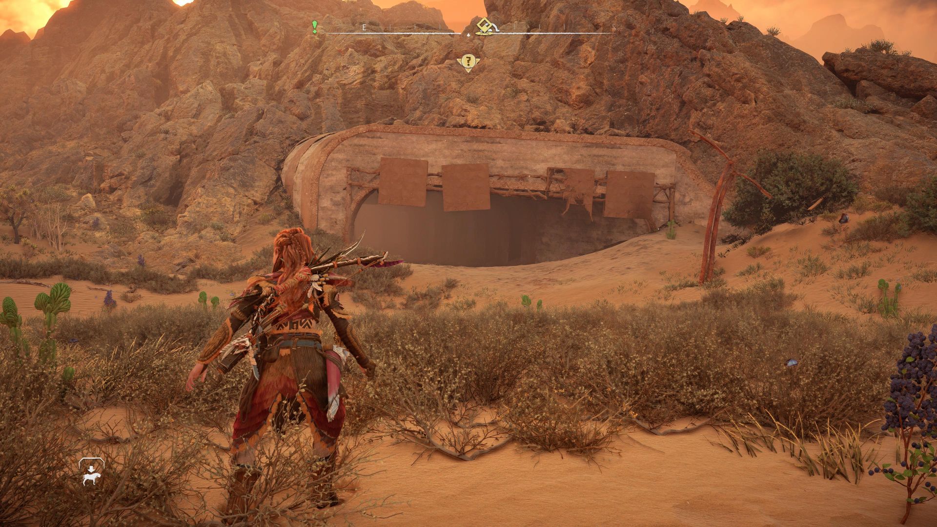 Entrance To A Tunnel In Horizon Forbidden West