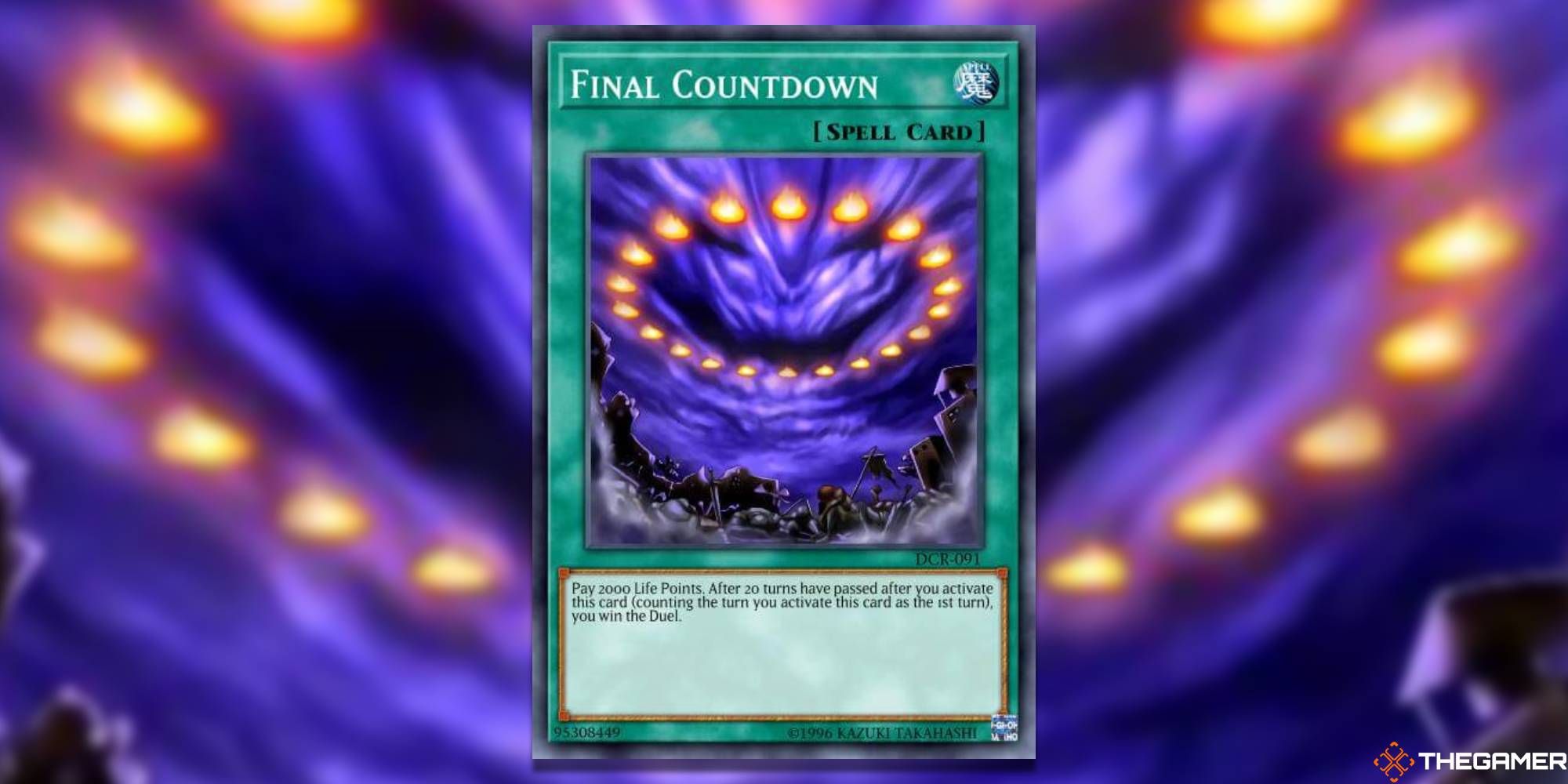 The Final Countdown spell card in the Yu-Gi-Oh! trading card game.