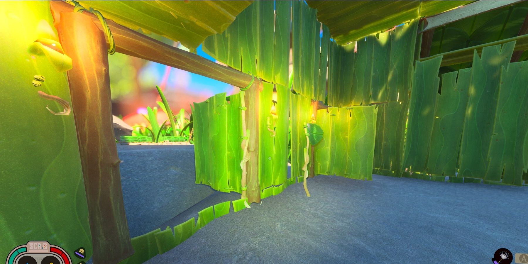 Grounded Camp Items: Exits letting light in and keeping bugs out.