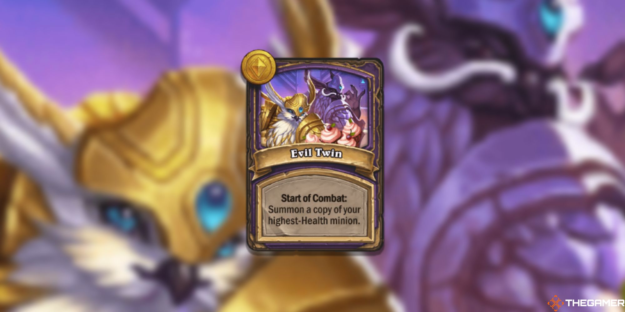 Hearthstone Battlegrounds Evil Twin reward