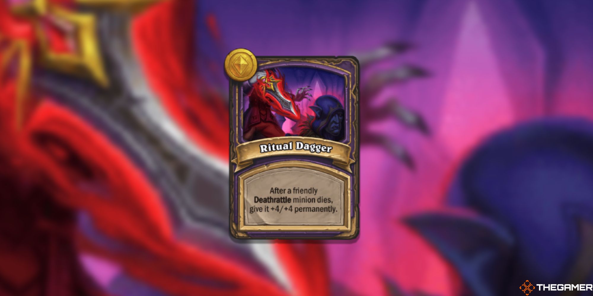 Hearthstone Battlegrounds Ritual Dagger reward