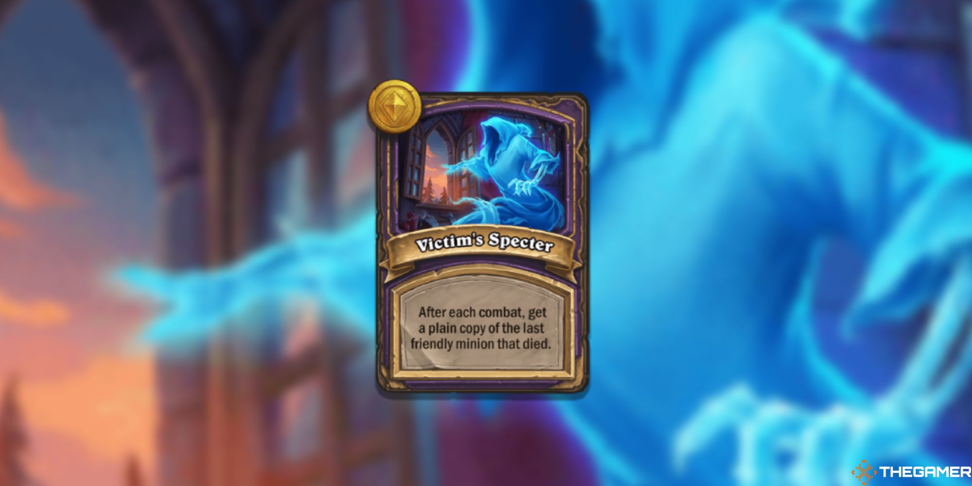 Hearthstone Battlegrounds Victim's Specter reward