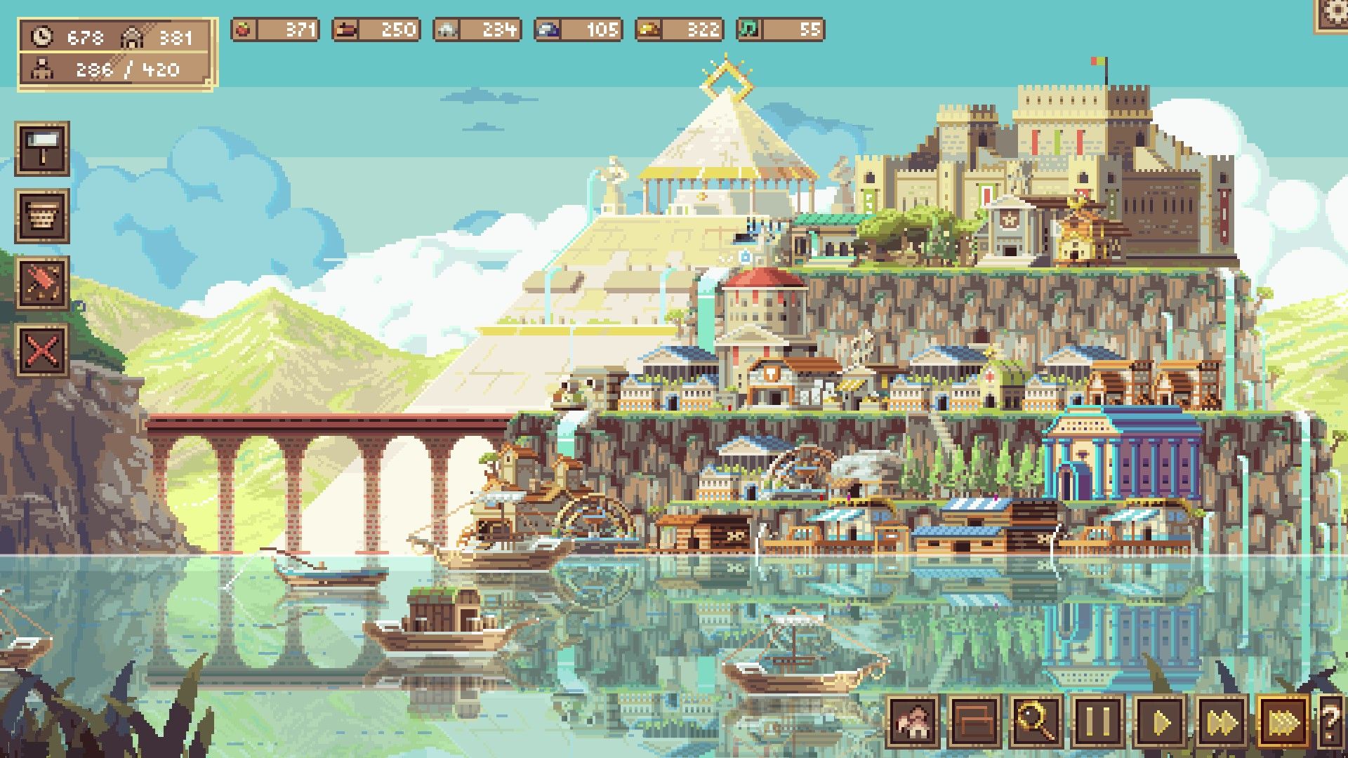 LakeSide Completed Pyramid and Castle