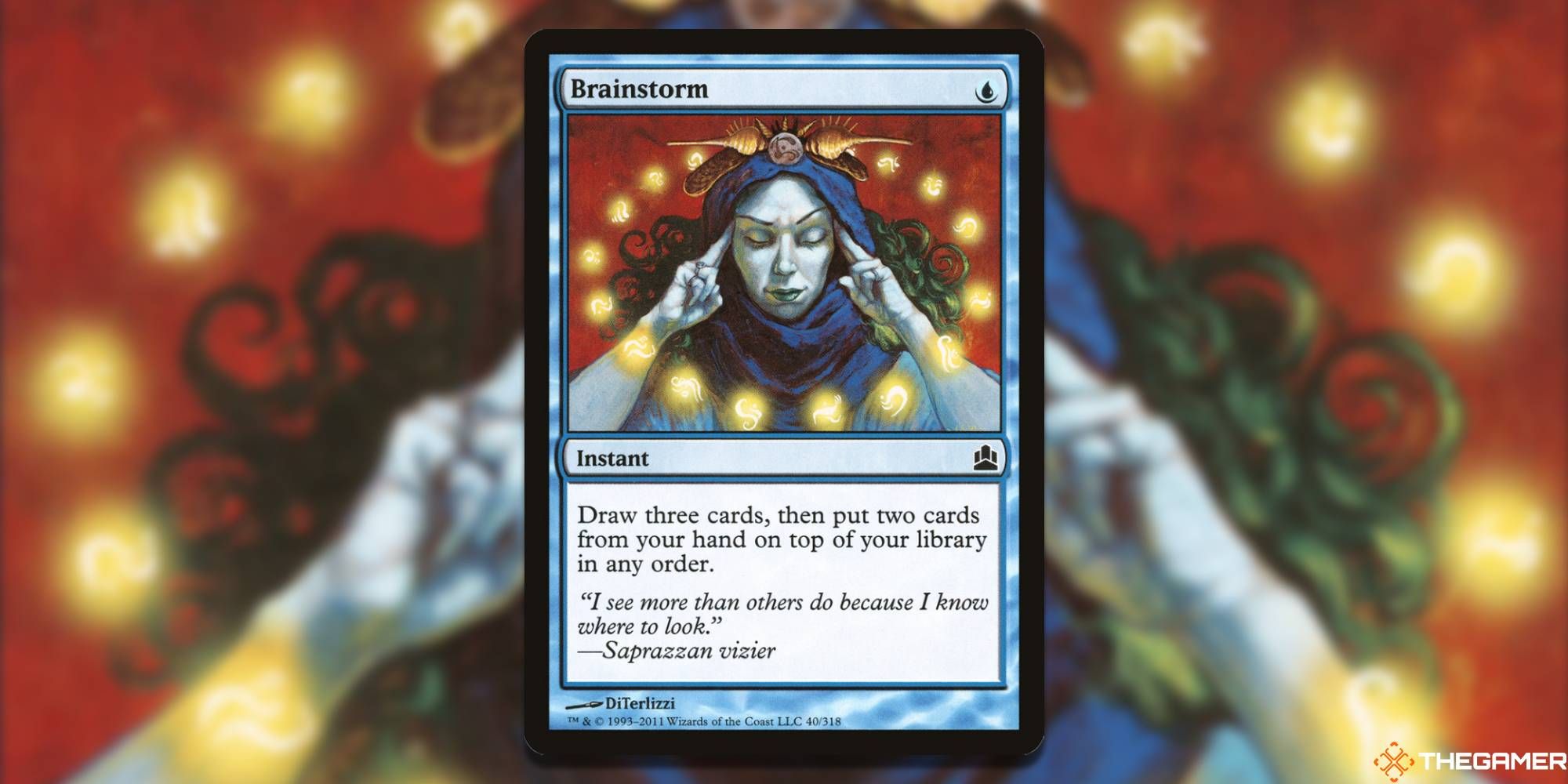 Magic the Gathering Best Legacy Draw Spells Brainstorm