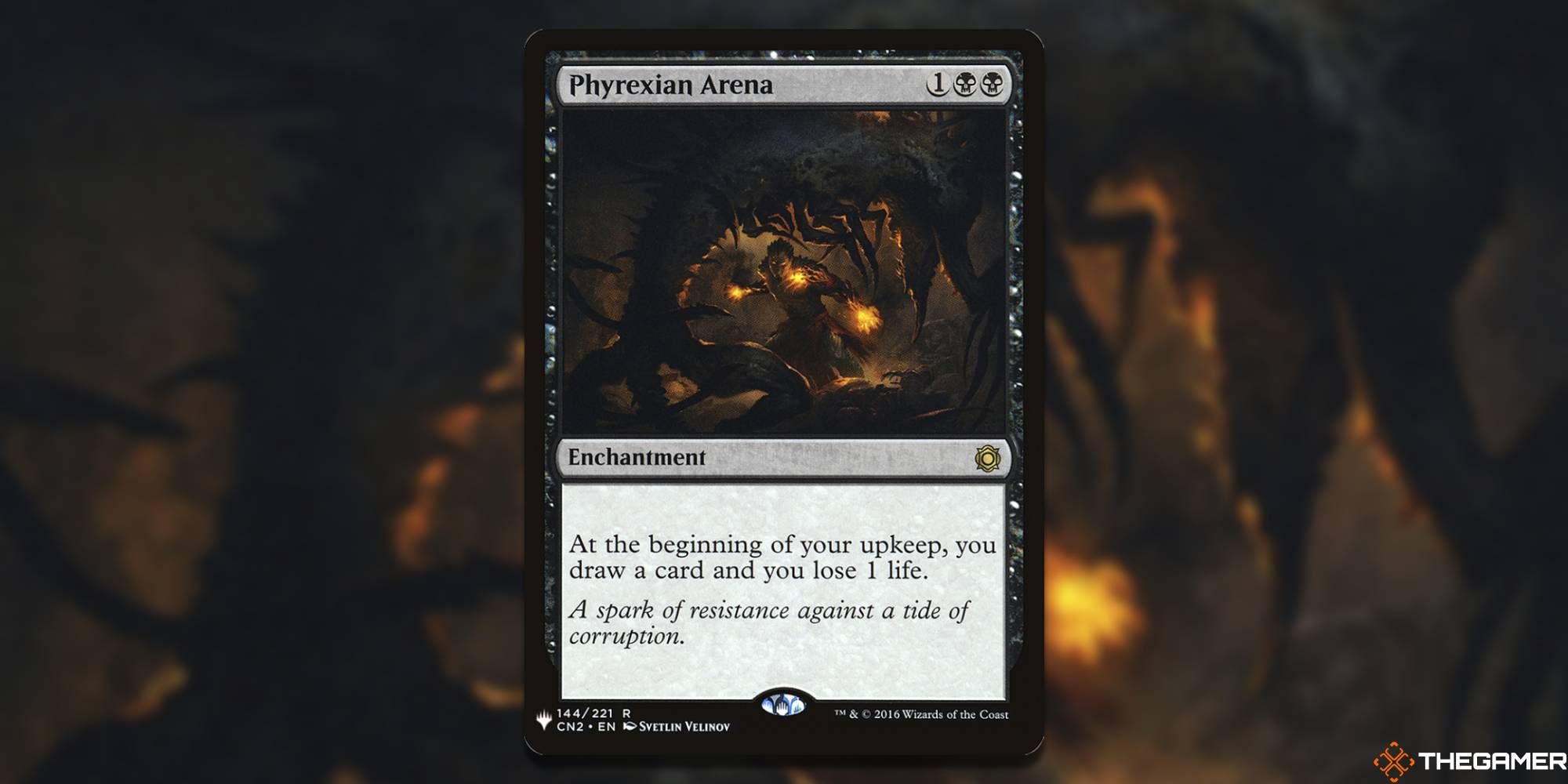 Phyrexian Arena card art