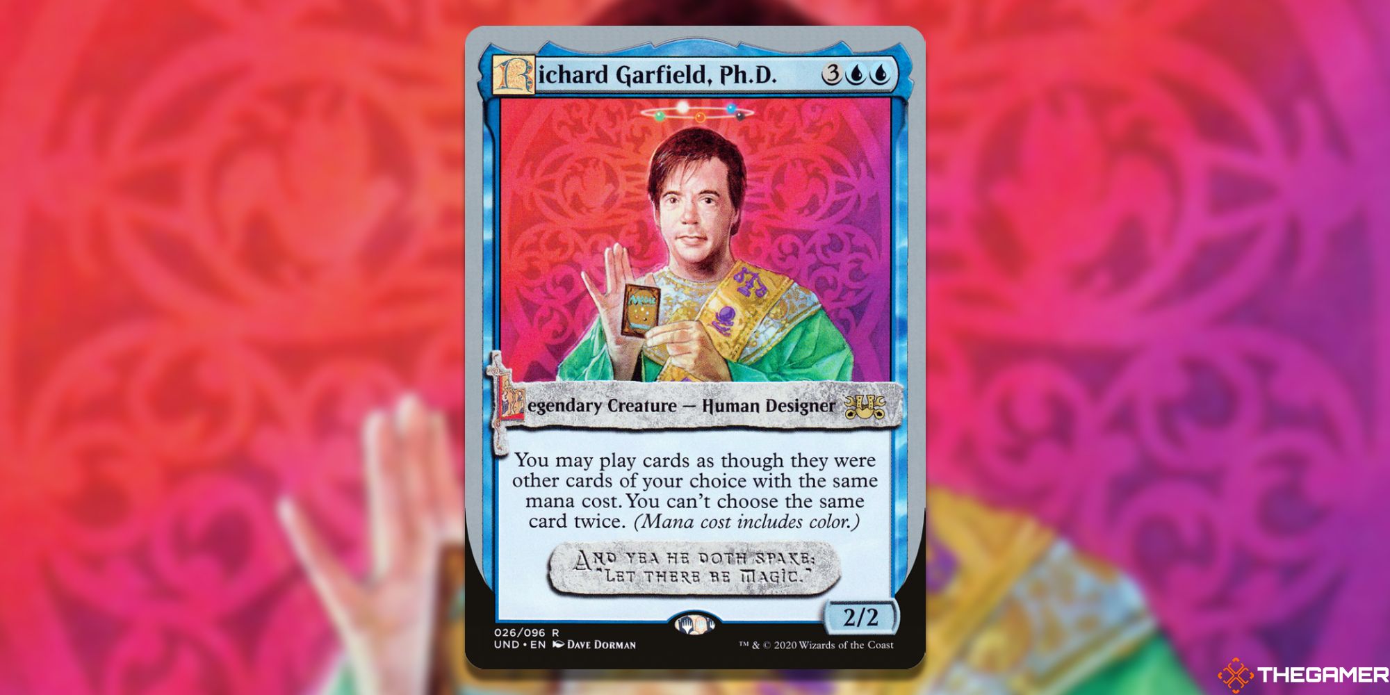Magic the Gathering Best Un Set Commanders Richard Garfield PhD