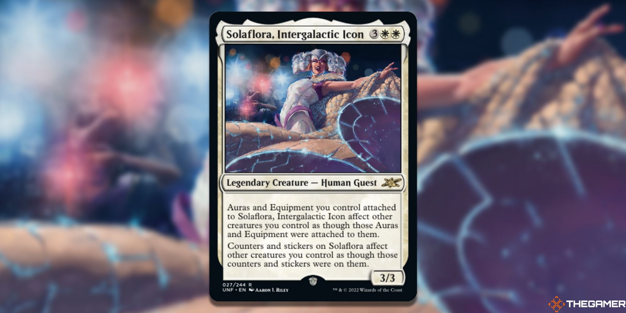 Magic the Gathering Best Un Set Commanders Solaflora Intergalactic Icon