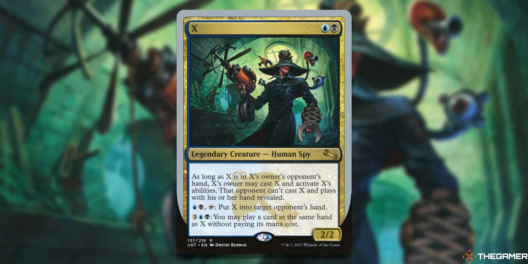 Magic the Gathering Best Un Set Commanders X