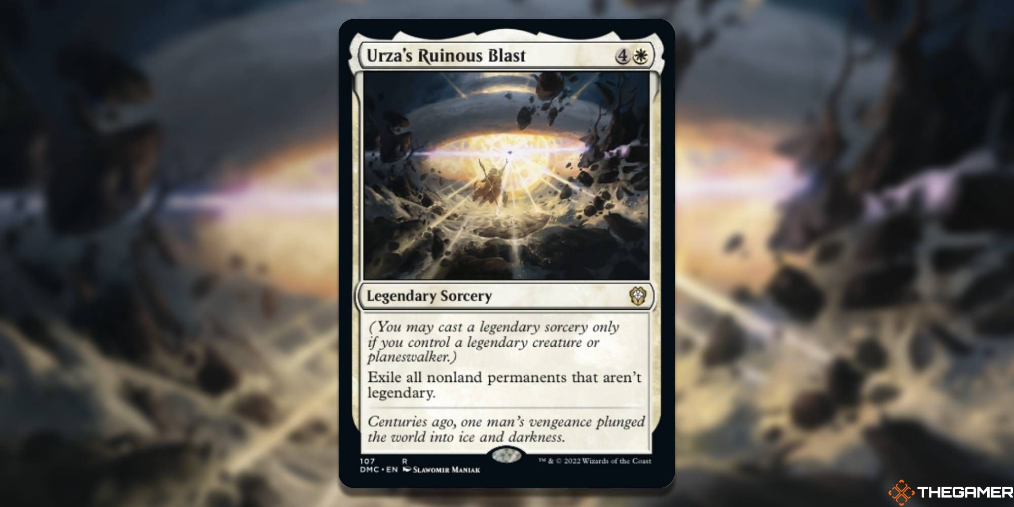Magic the Gathering Things You Might Not Know About Urza Urza's Ruinous Blas