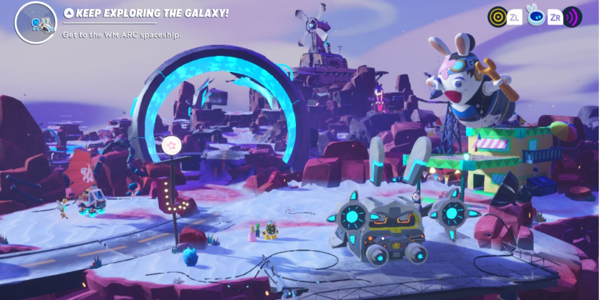 Mario Rabbids Sparks of Hope Barrendale Mesa Entry Momma's Shop