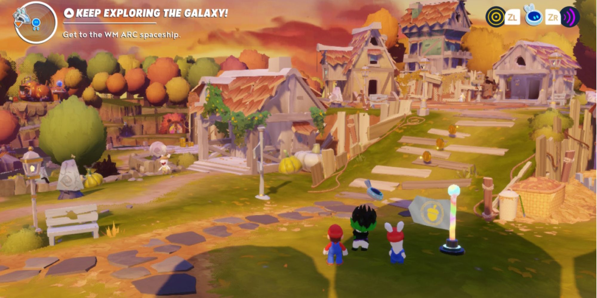 Mario Rabbids Sparks of Hope Palette Prime Village
