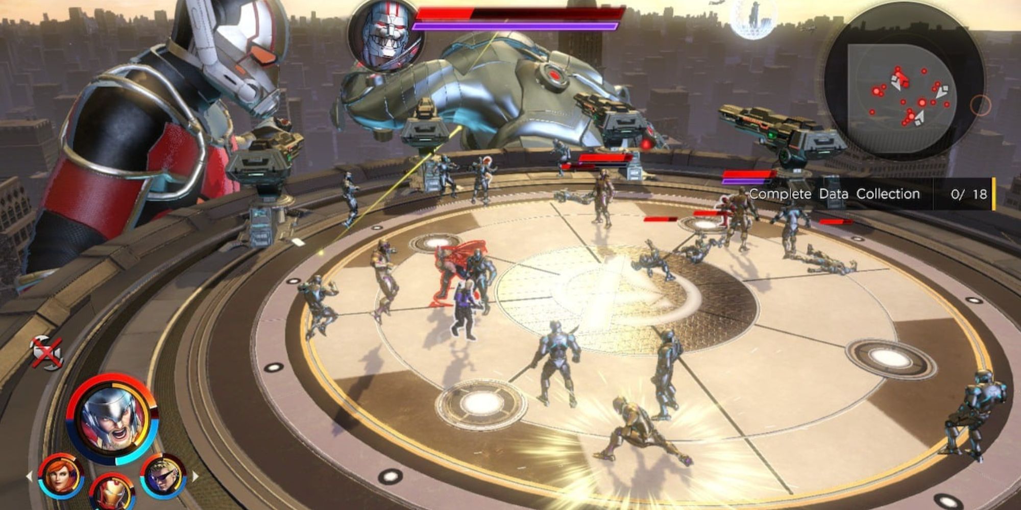 Marvel Ultimate Alliance Battle Ultron