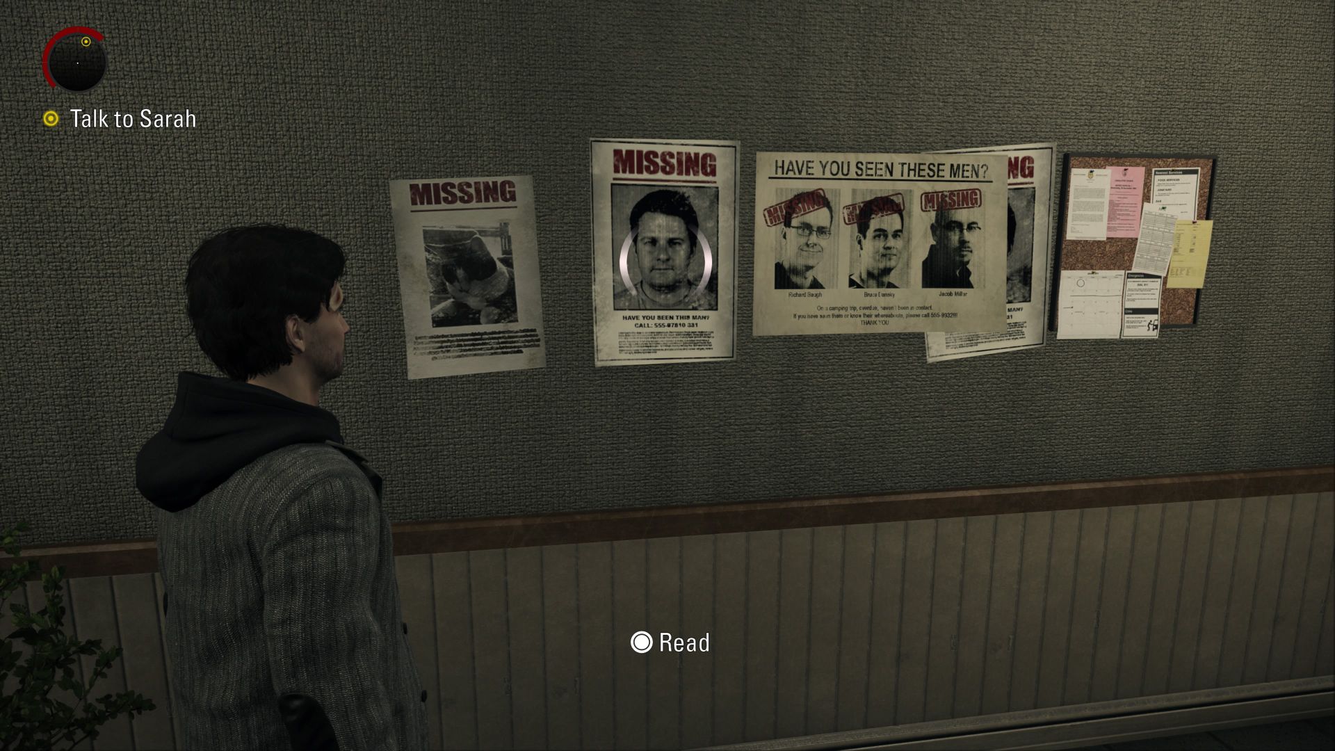 A Missing Poster In Alan Wake