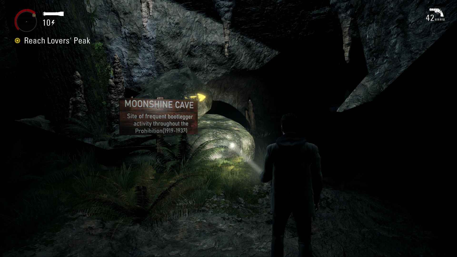 A Cave In Alan Wake