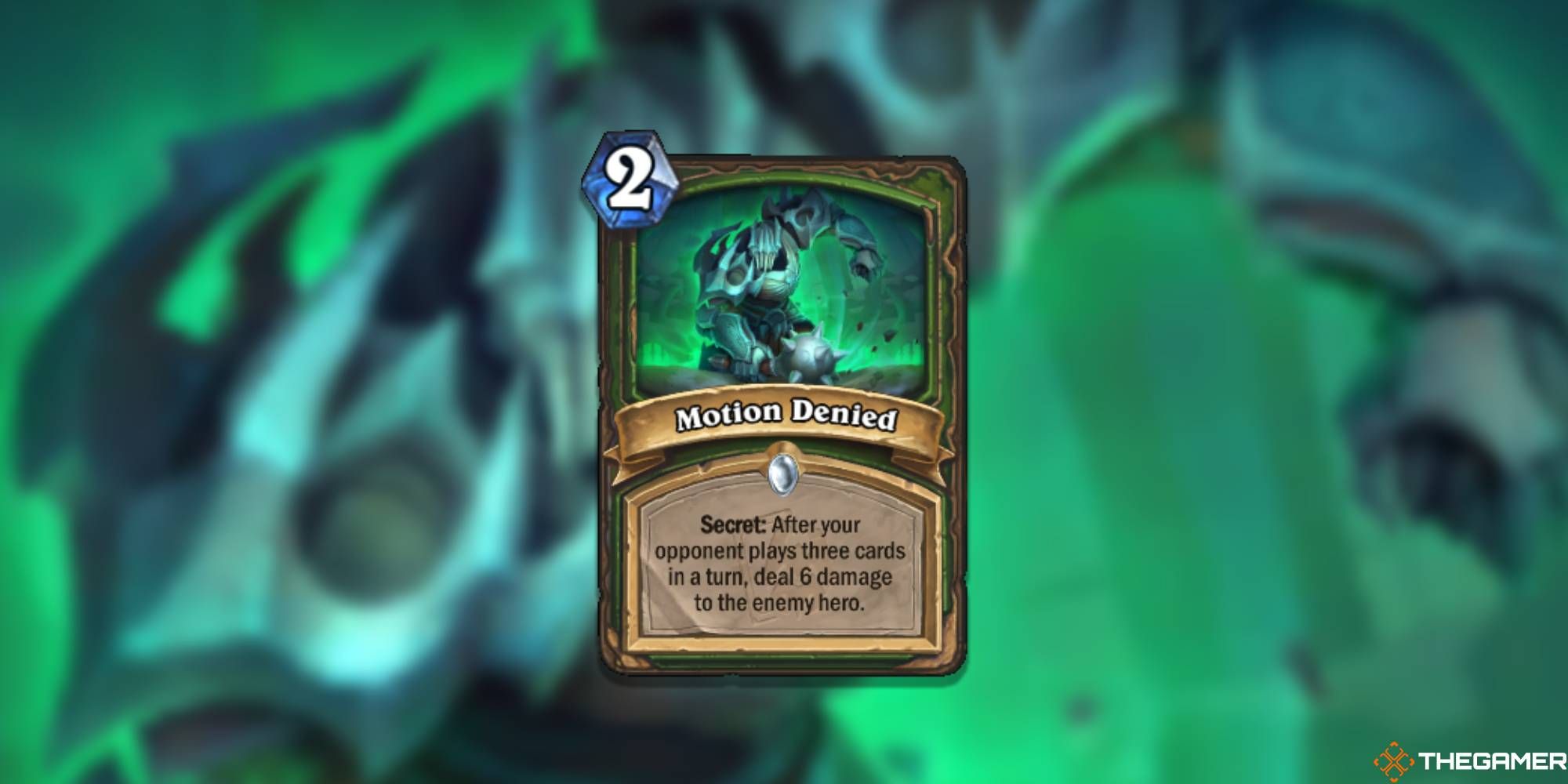 Motion Denied Hearthstone Maw and Disorder