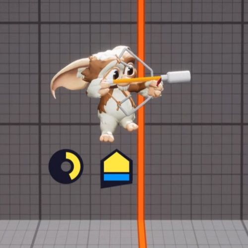 MultiVersus, Gizmo, Aerial Neutral Attack