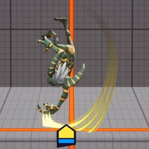 MultiVersus, Stripe, Aerial Down Attack