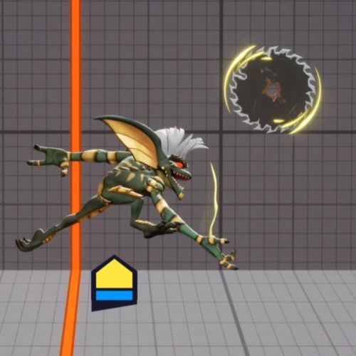 MultiVersus, Stripe, Aerial Neutral Attack