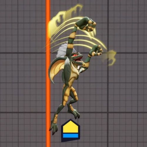 MultiVersus, Stripe, Aerial Up Special