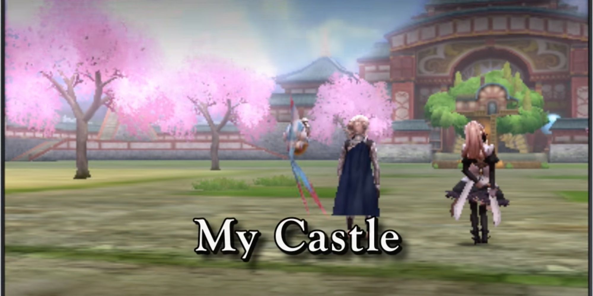 My Castle from Fire Emblem Fates Featuring Corrin, Felicia, and Lilith