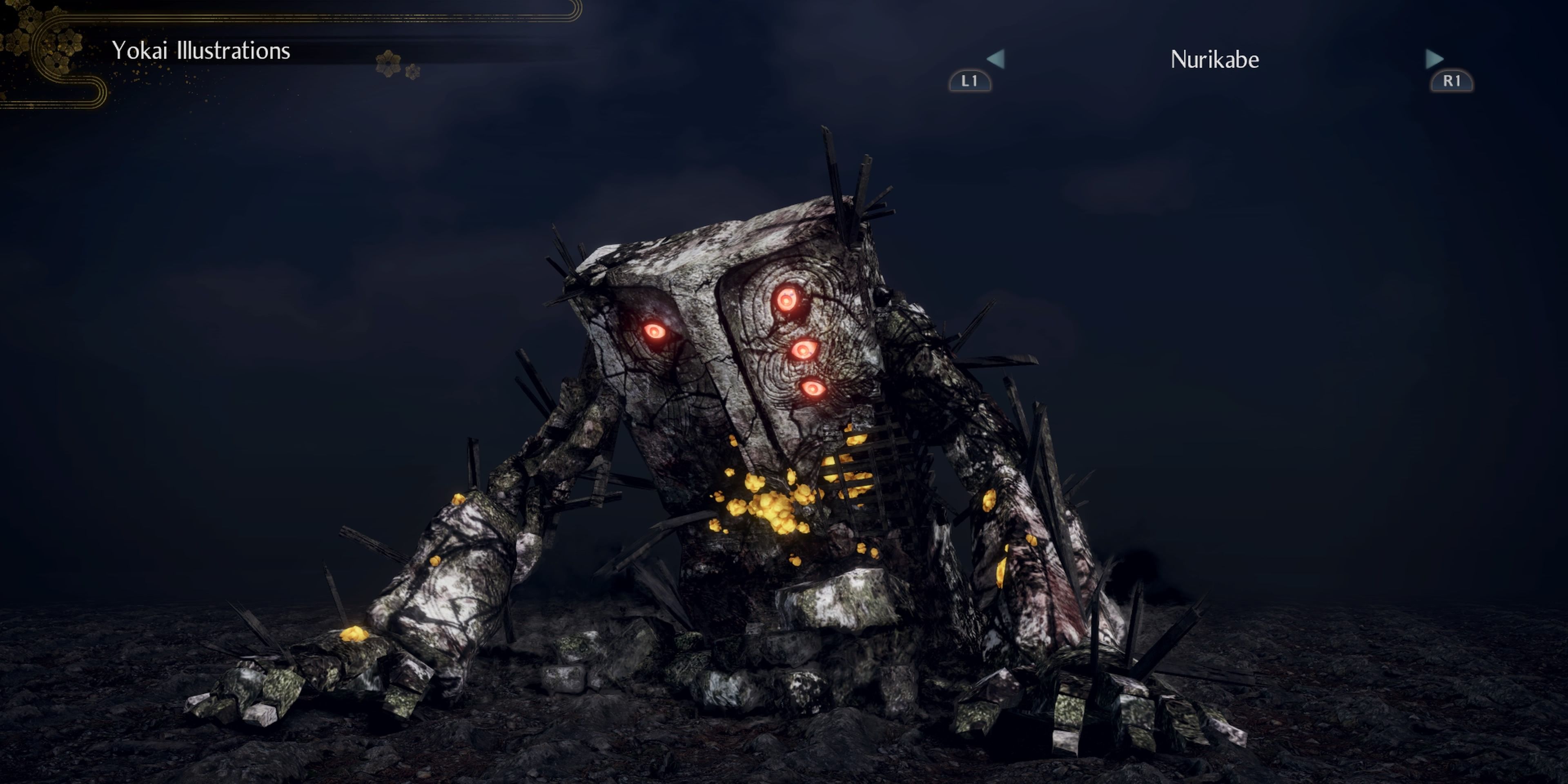 Nioh 2 Nurikabe in the Model Viewer