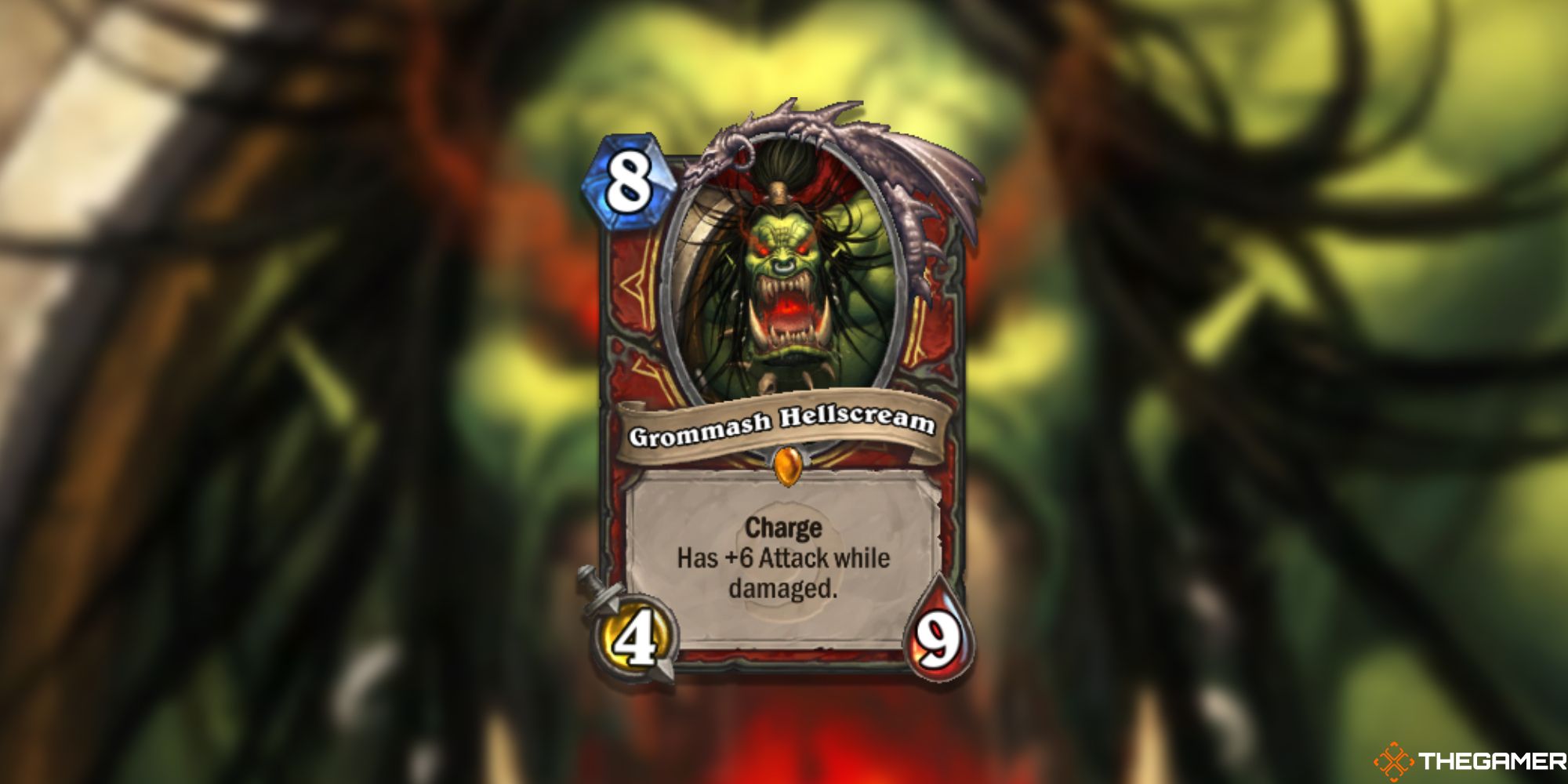 Grommash Hellscream Card Hearthstone
