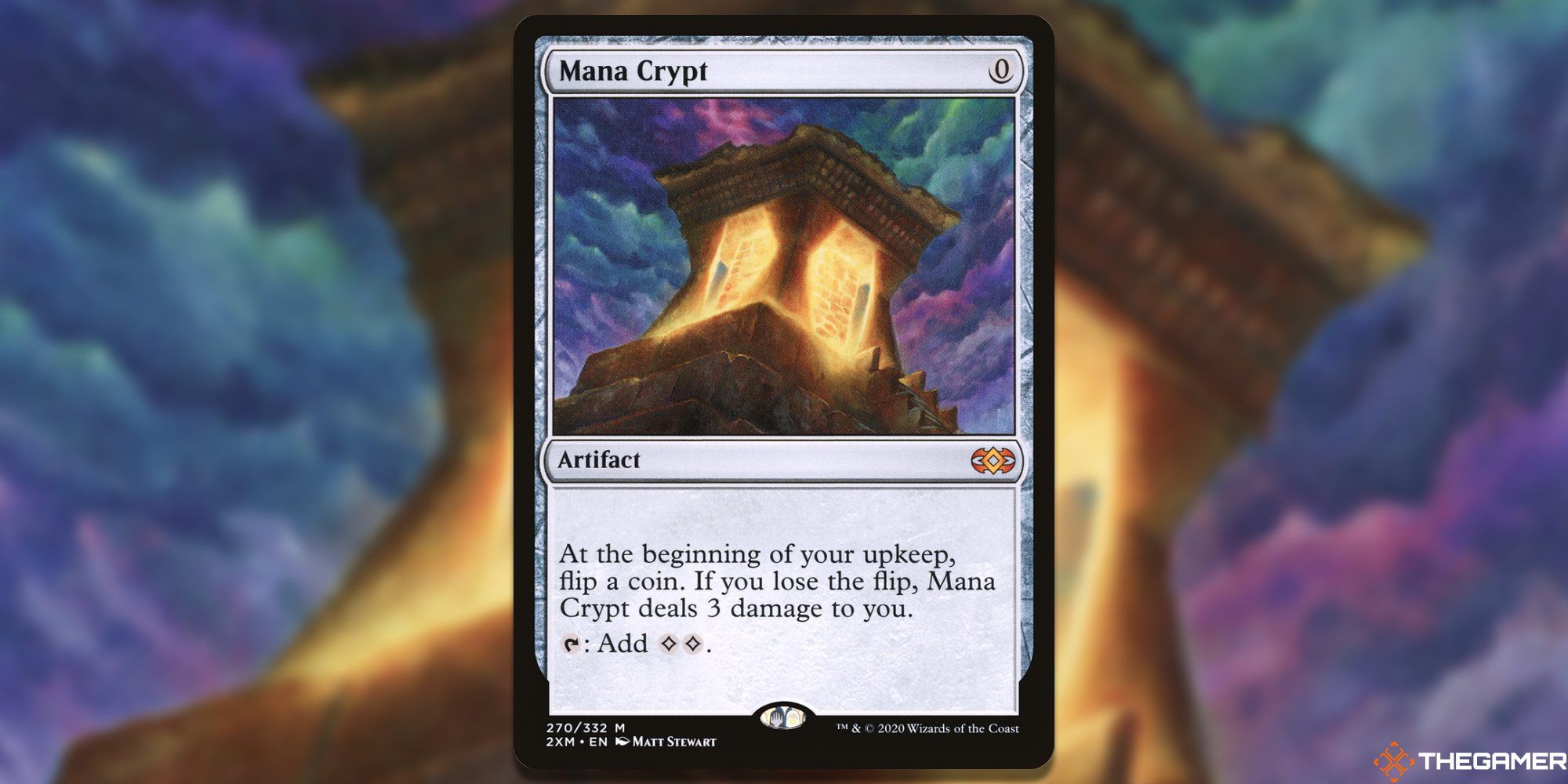 Mana Crypt card and blur 