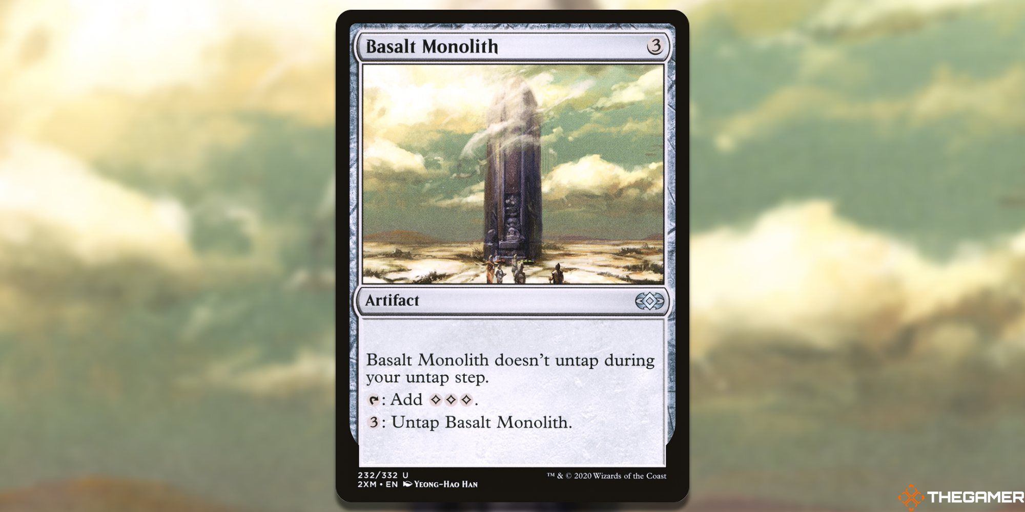Basalt Monolith card and blur 