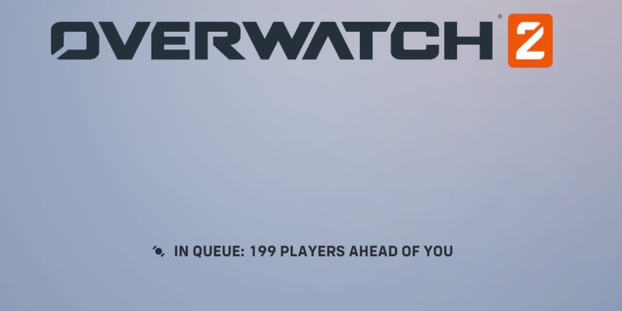 Overwatch 2 - Queue