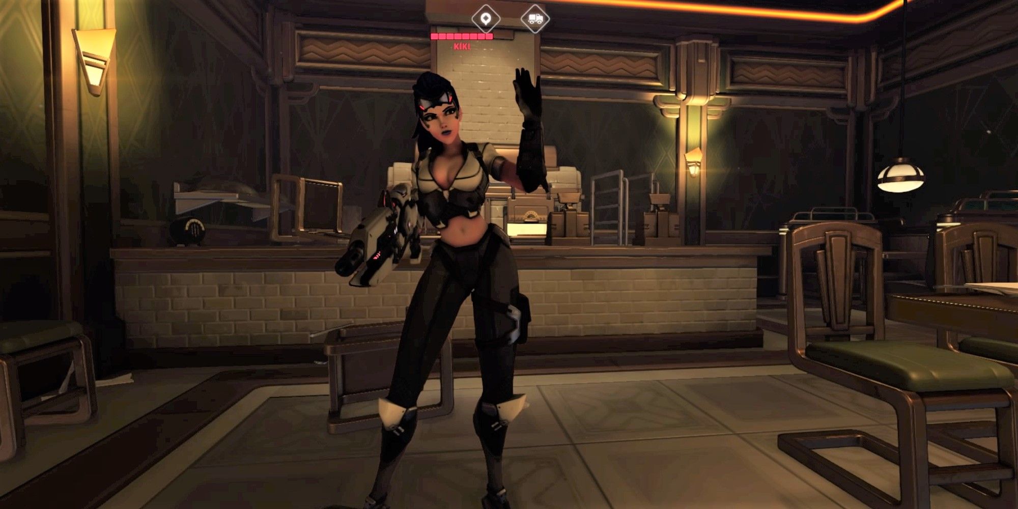 Overwatch 2 - Widowmaker Saying Hello