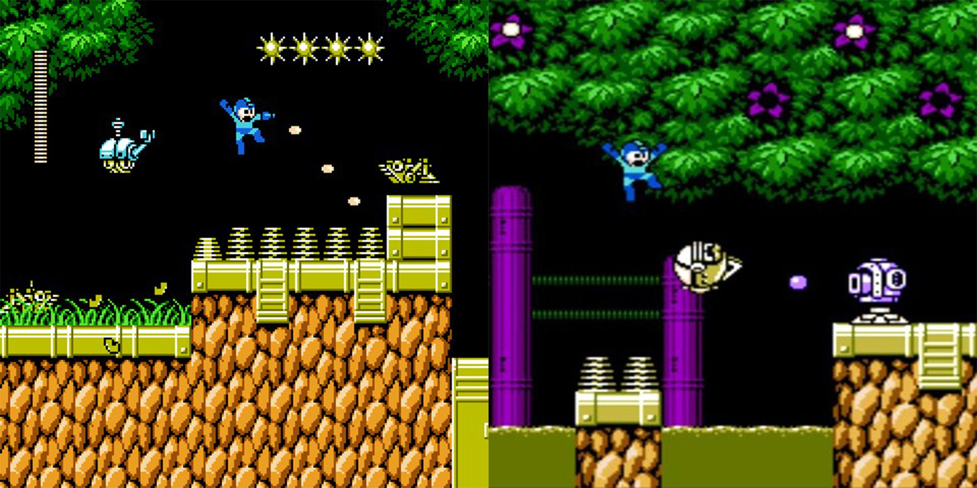 Plant Man's Stage from Mega Man 6