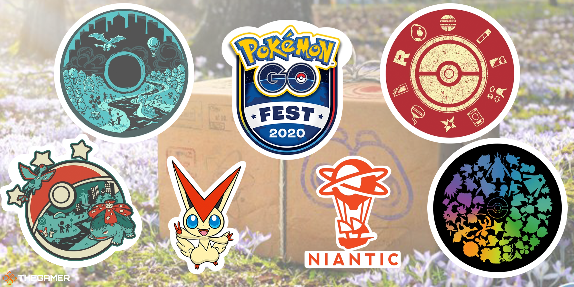 Pokemon go - go fest 2020 stickers