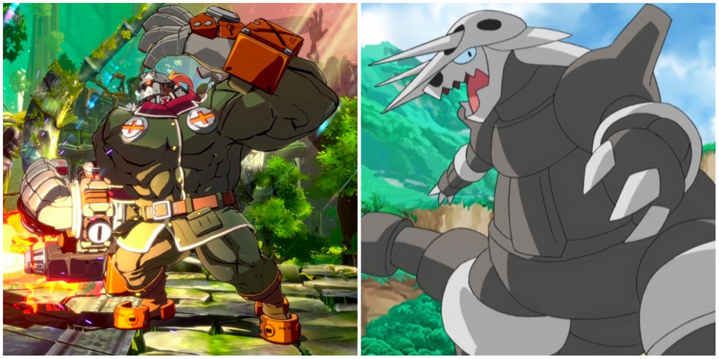 Potemkin from Guilty Gear and Aggron from Pokemon