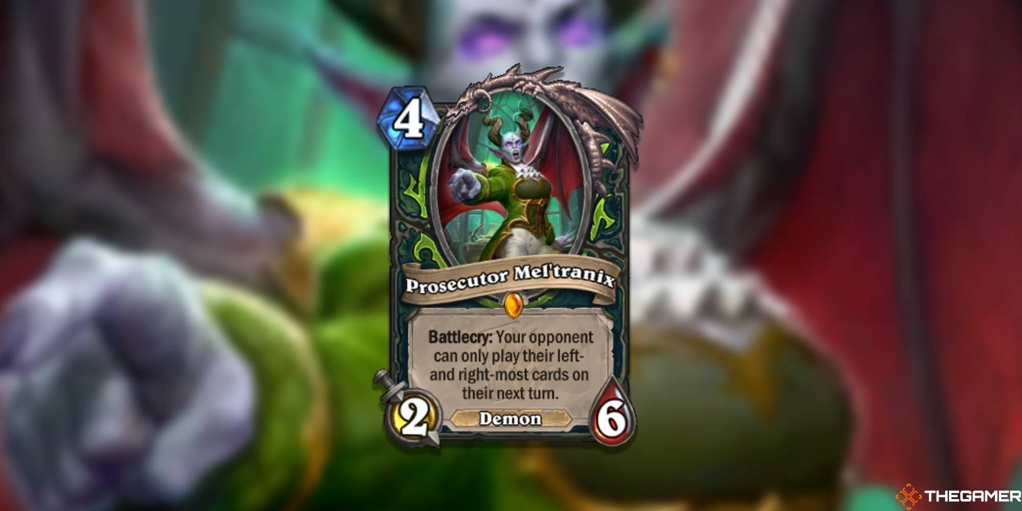 Prosecutor Mel'tranix Hearthstone Maw and Disorder