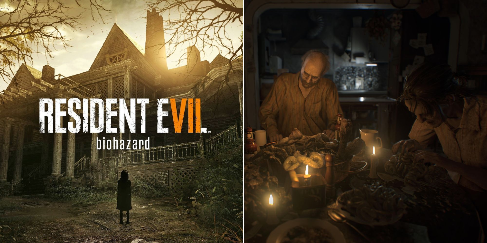 Resident Evil 7 Biohazard Cover Art - Baker Family meal