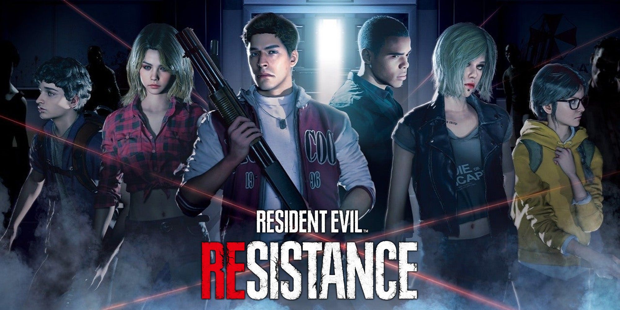 Some of the new playable characters you can play as in battle royale Resident Evil Resistance