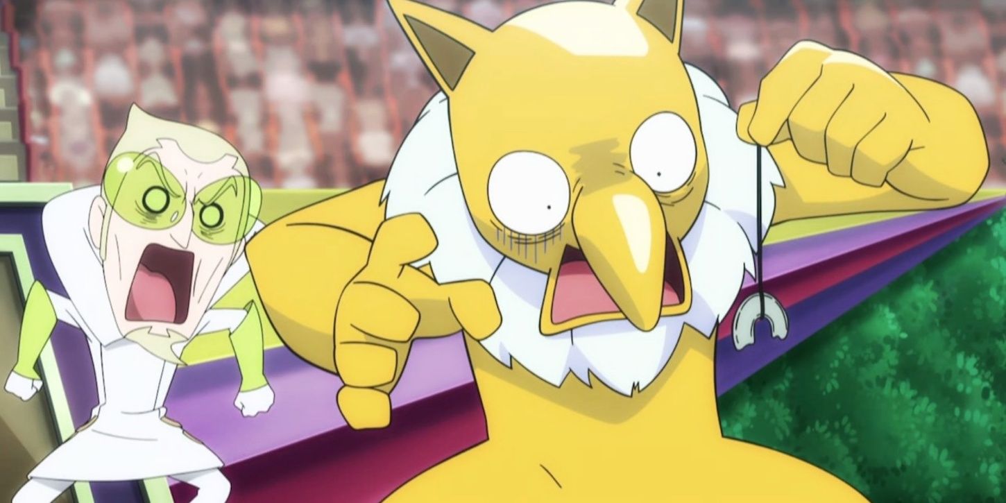 Faba and Hypno freaking out over a broken hypnosis ring