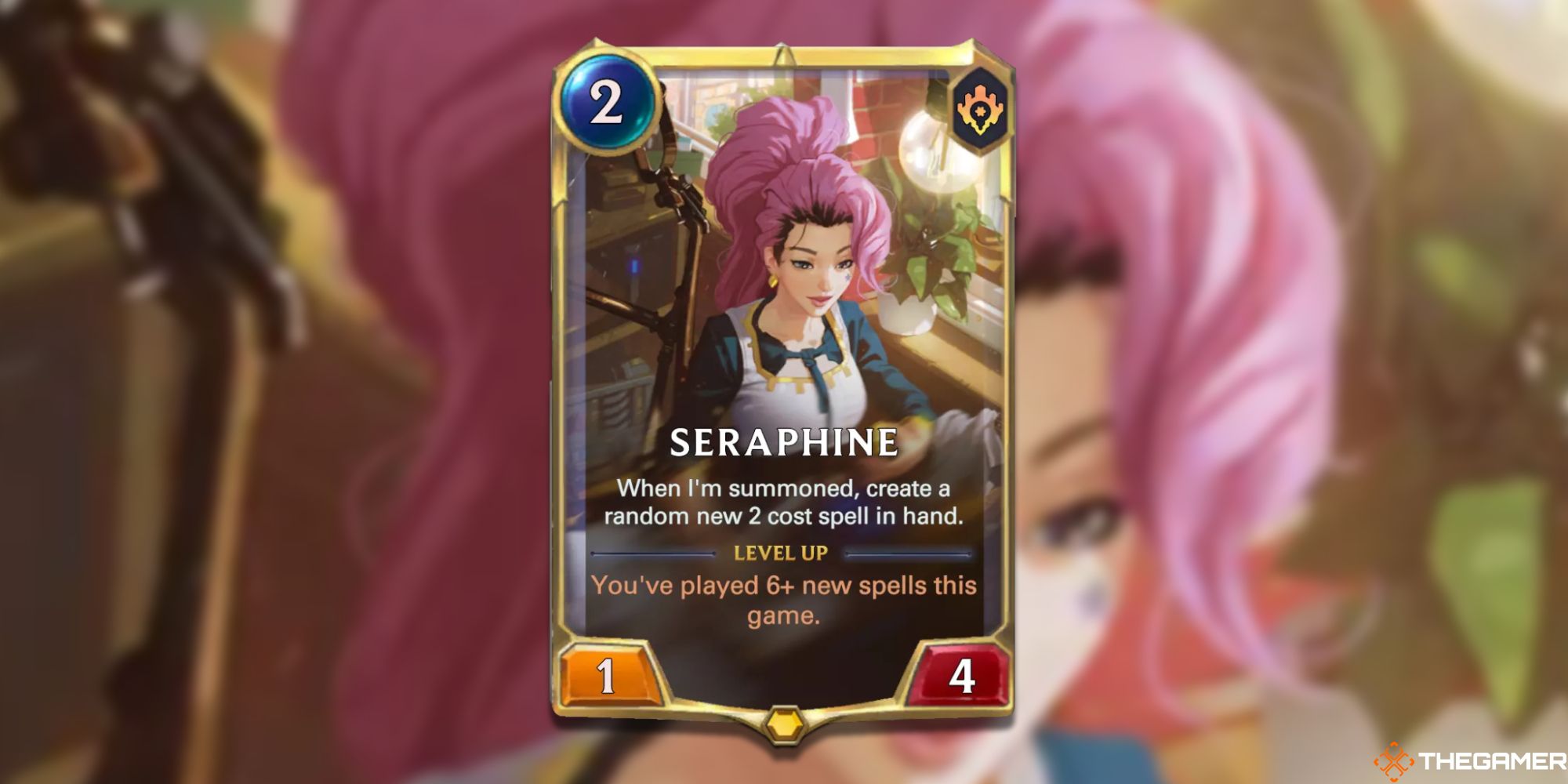Legends of Runeterra Seraphine card