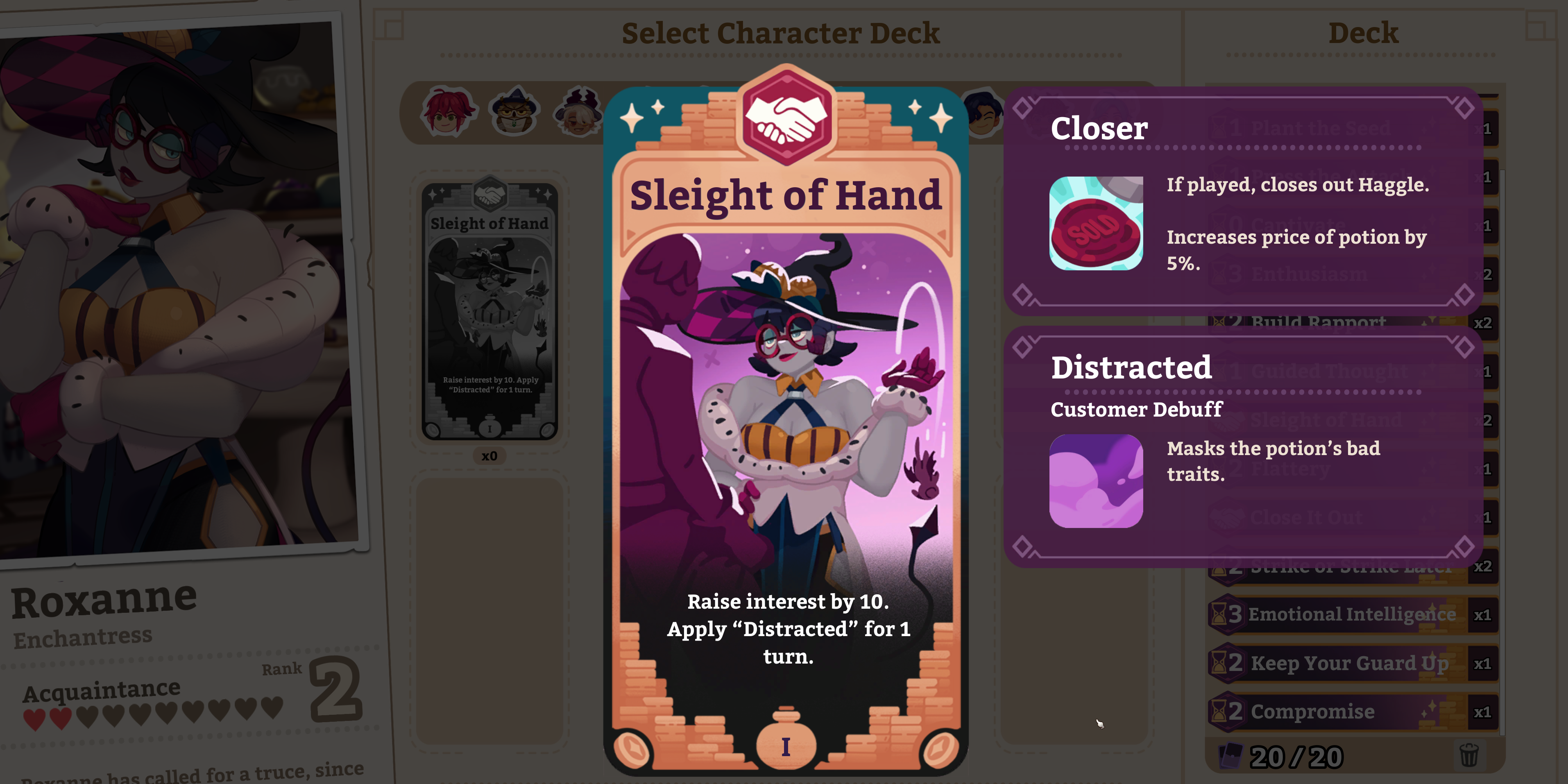 Sleight of Hand Potionomics