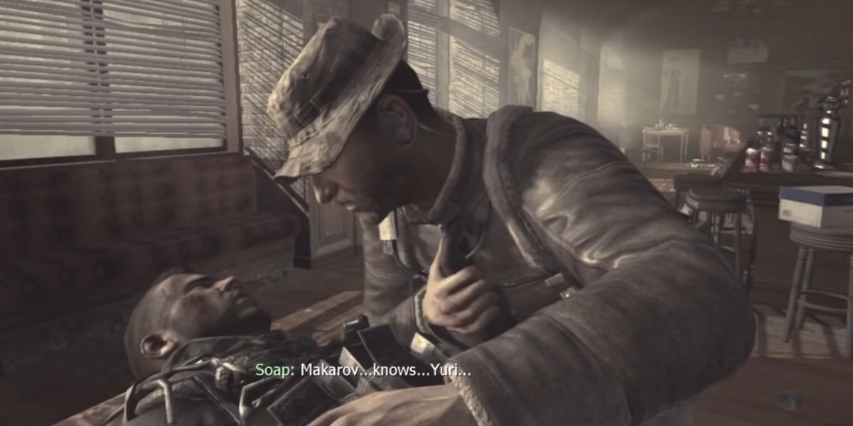 Soap's final words from the Blood Brothers mission in Call of Duty: Modern Warfare 3.