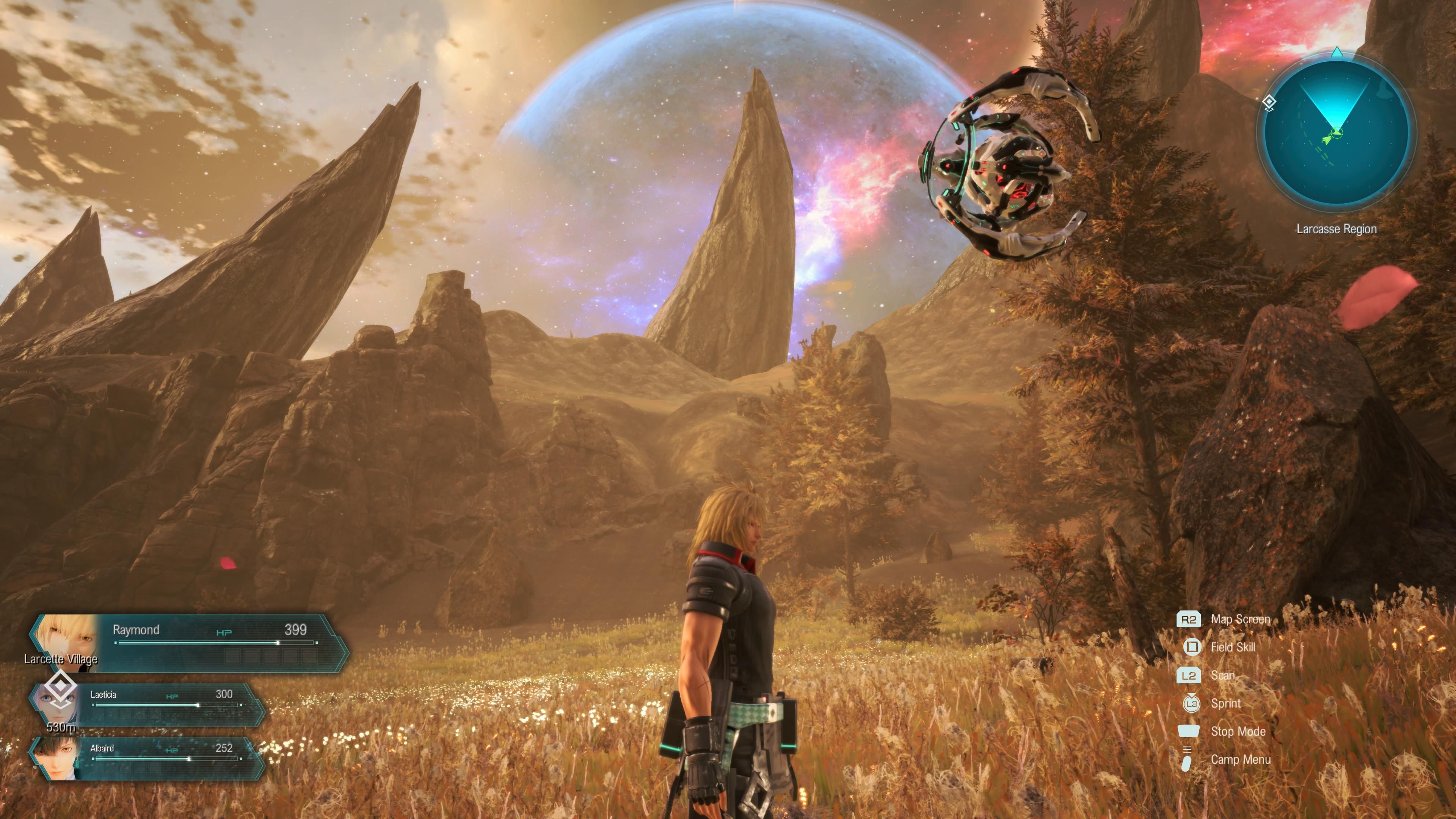 Star Ocean Divine Force Raymond Larcette Region