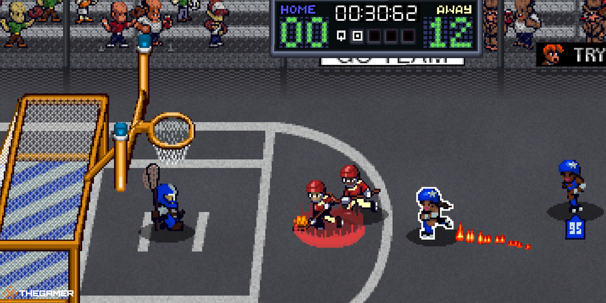 Super Slam Dunk Touchdown - gameplay screenshot