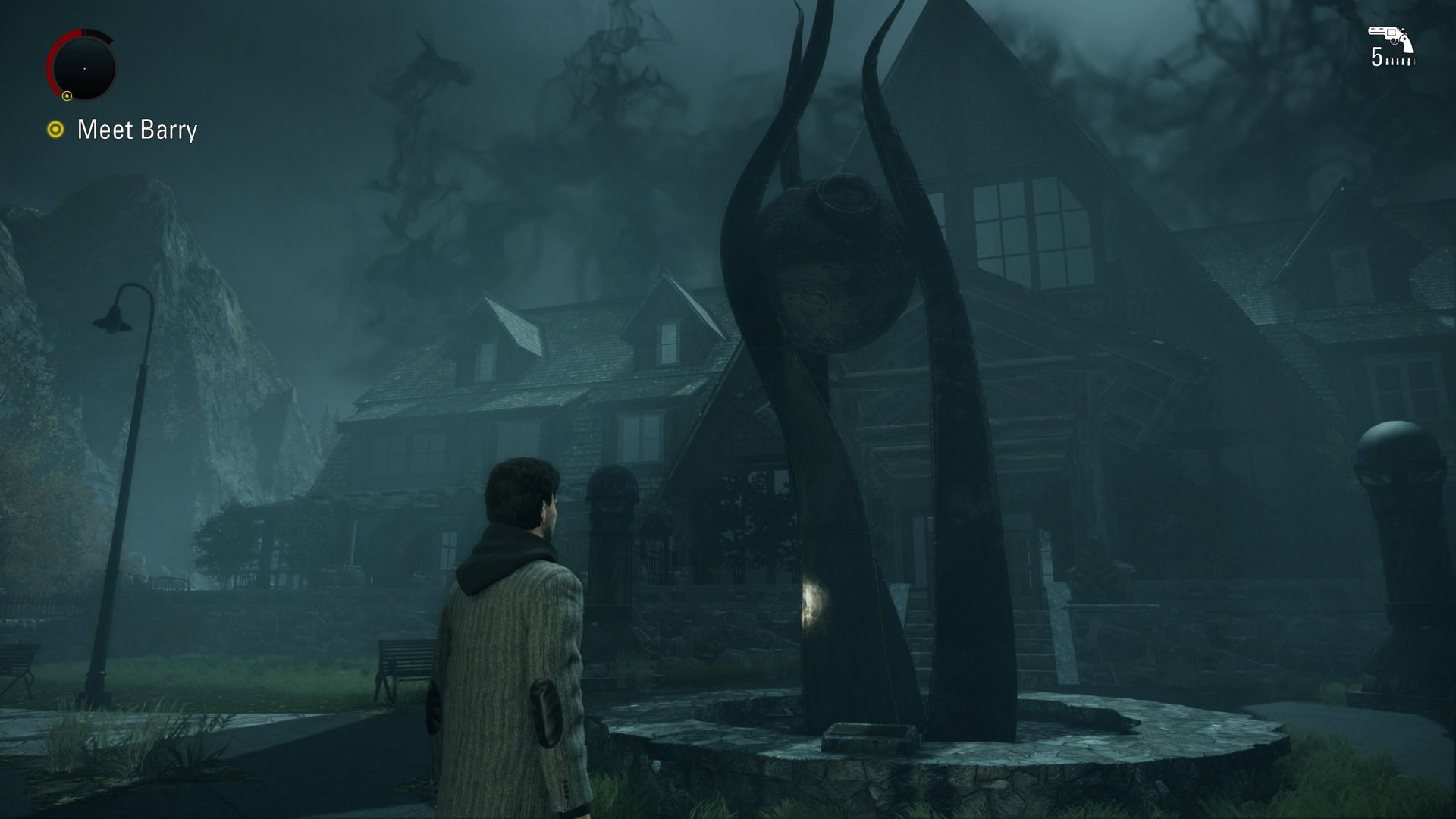 A Statue In Alan Wake