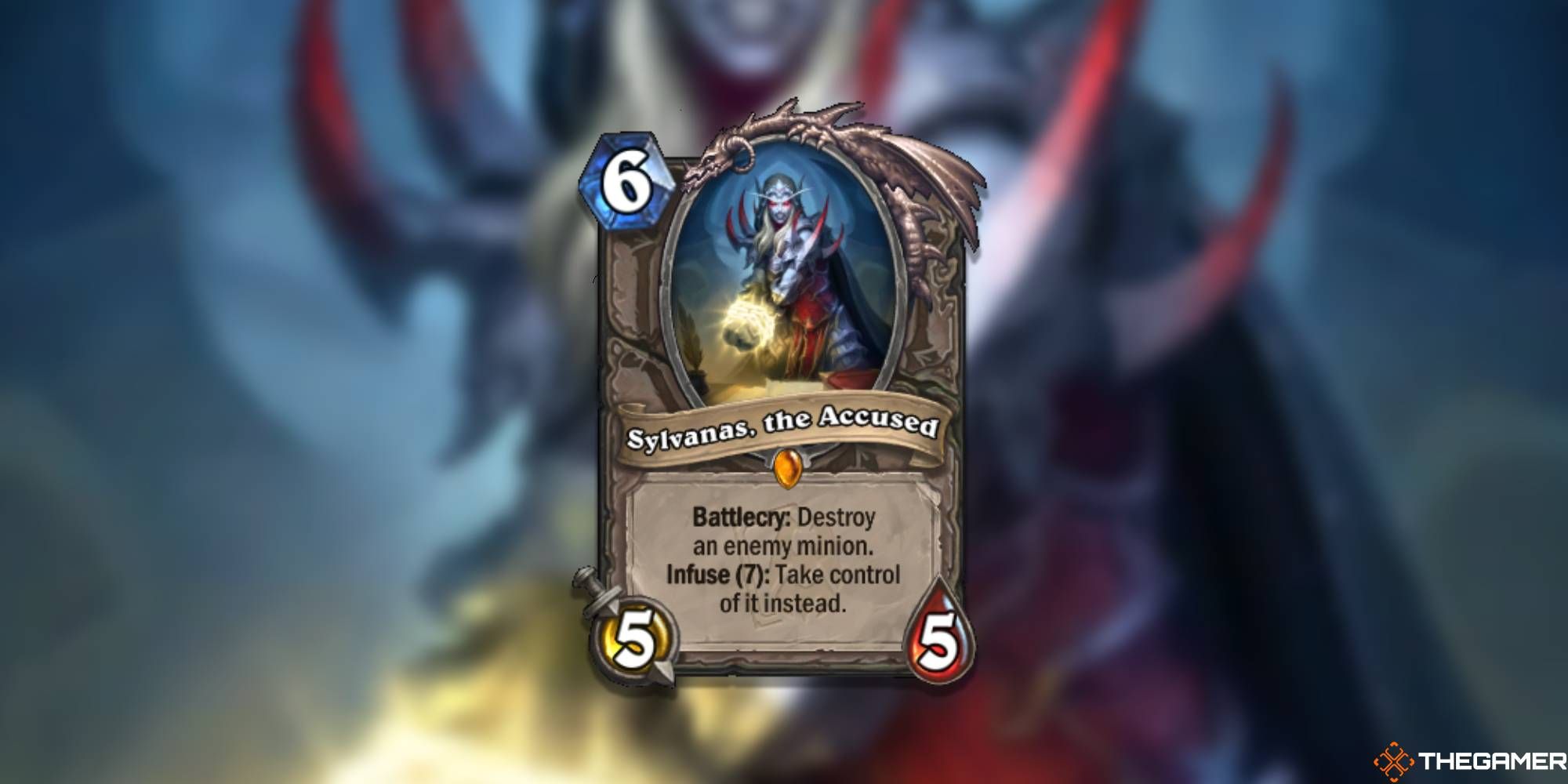 Sylvanas, The Accused Hearthstone Maw and Disorder