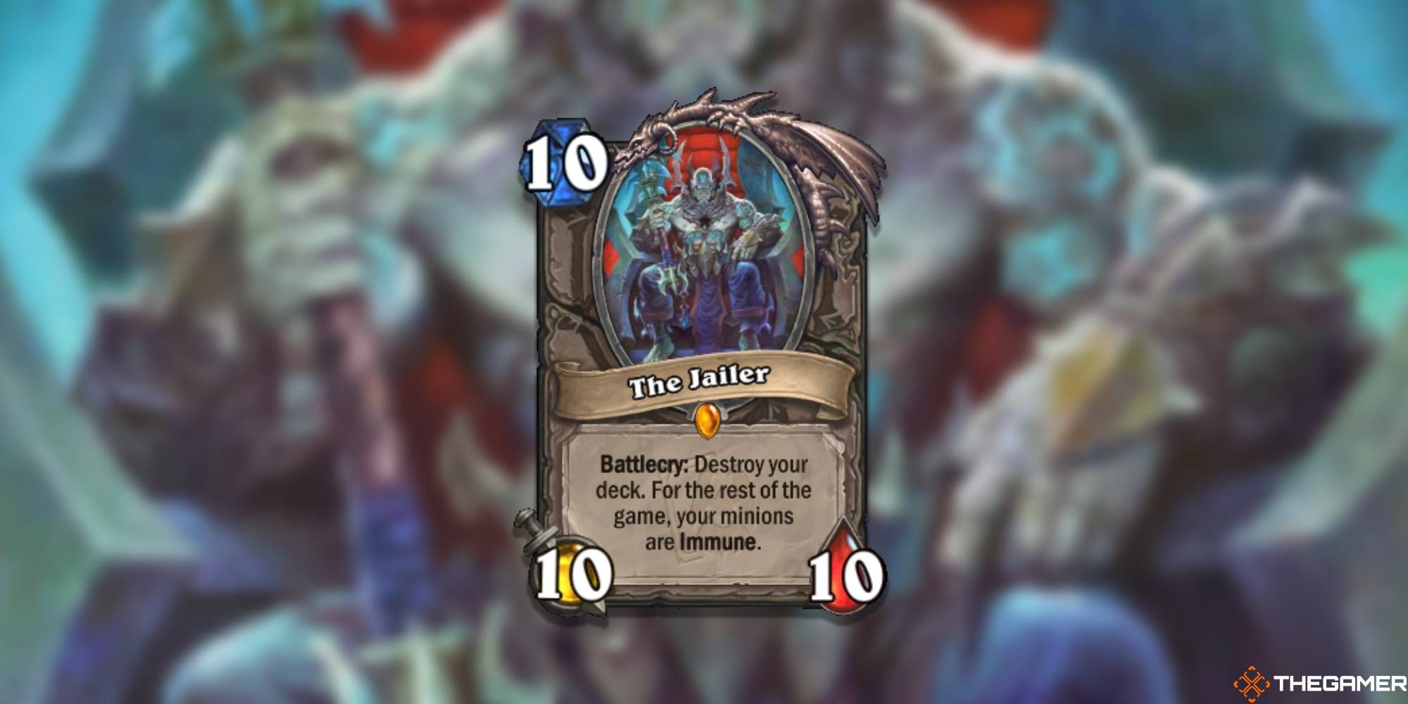 The Jailer Hearthstone Maw and Disorder