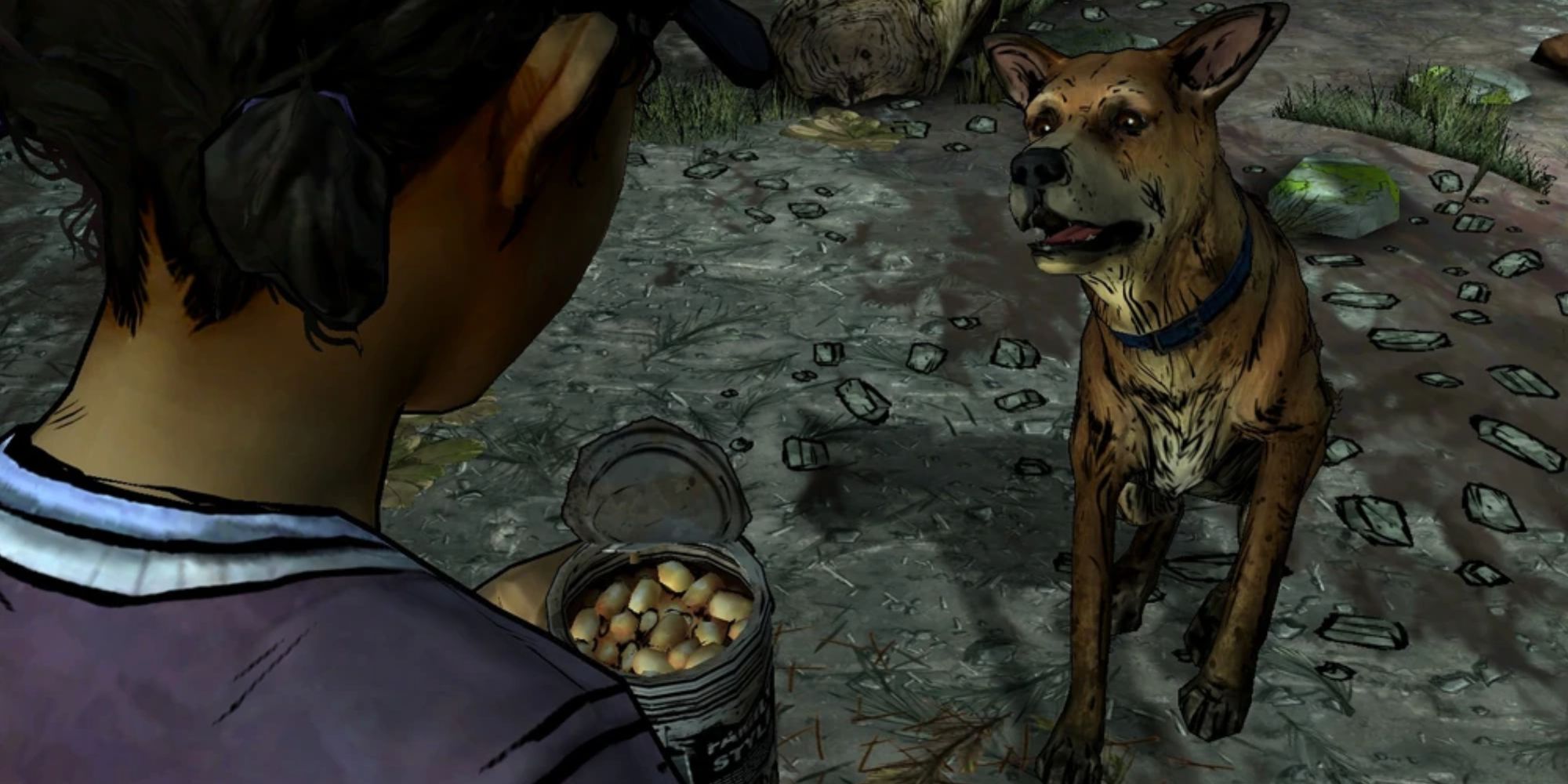 The Walking Dead Season 2 - Sam The Dog And Clementine