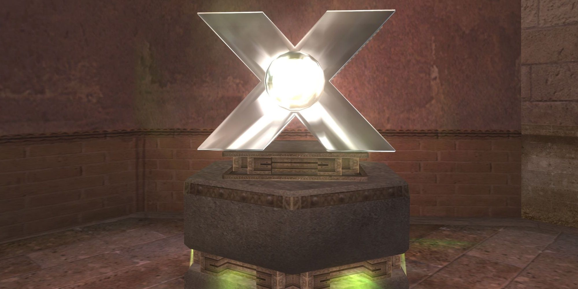 The prototype Xbox near Han's Bar in Ninja Gaiden.