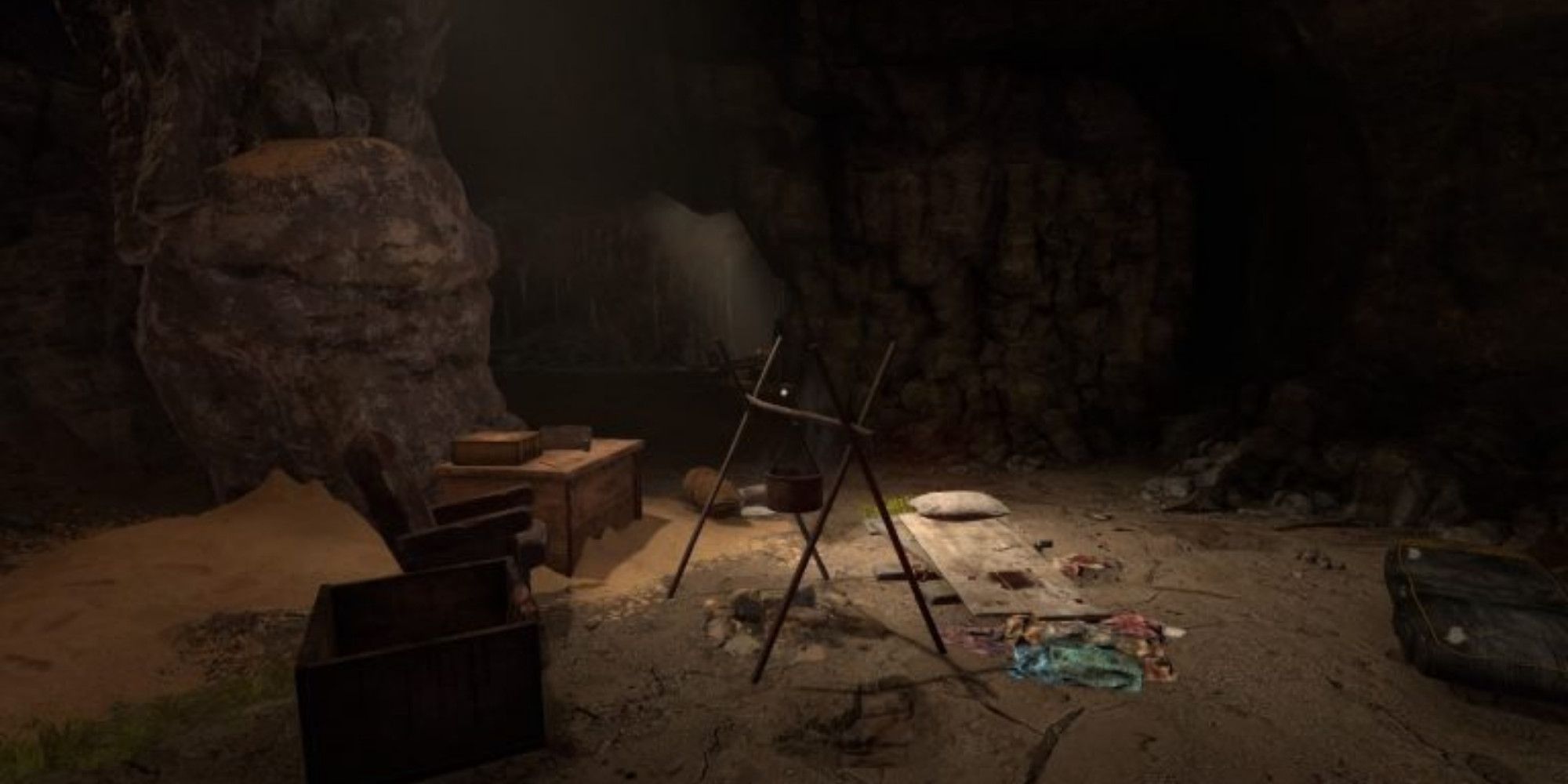 Amnesia Rebirth - Campsite Area