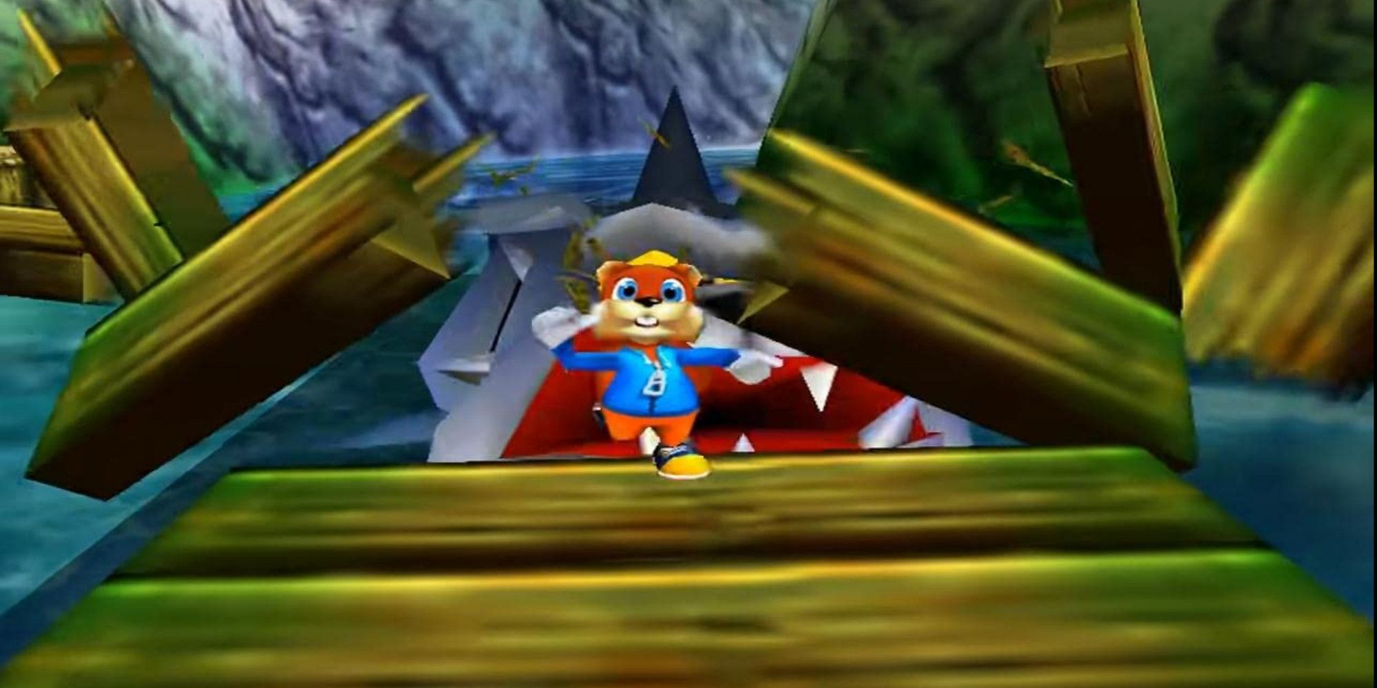 Conker's Bad Fur Day - Shark Chase Ooh Ha Ha